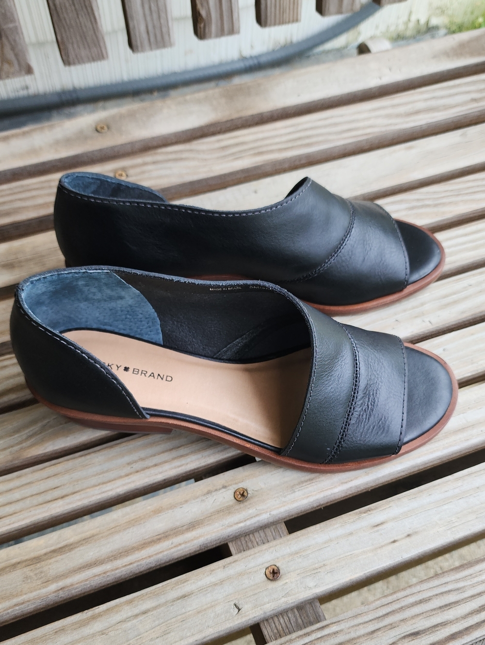 Lucky BRAND Serkie D'Orsay Sandals - Picture 2 of 6